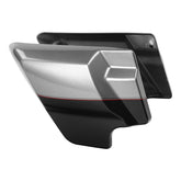 HR3 Billet Silver / Vivid Black 2017RGU Side Covers 2017 ROAD GLIDE ULTRA(FLTRU)